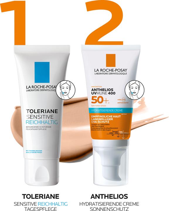 Immagine prodotto La Roche Posay Anthelios UV Mune 400 (Crema solare viso, SPF 50+, 50 ml, 77 g)