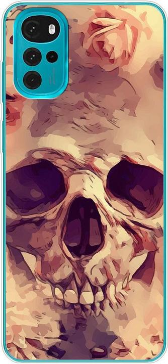 Flowers skull