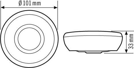 Actual product image Esylux PD BasicCeilingPresenceDetector (8 m)