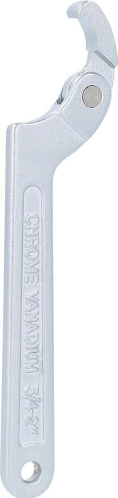 Actual product image KS Tools Articulated hook wrench with nose (50 mm, 19 mm, 40 mm, 35 mm, 42 mm, 27 mm, 48 mm, 28 mm, 39 mm, 23 mm, 43 mm, 22 mm, 30 mm, 24 mm, 41 mm, 29 mm, 45 mm, 33 mm, 25 mm, 32 mm, 46 mm, 34 mm, 21 mm, 38 mm, 47 mm, 44 mm, 36 mm, 31 mm, 49 mm, 37 mm, 20 mm, 26 mm)