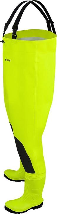 Image du produit Dönges Waders Hi-Vis avec bottes de sécurité S5, taille 40 (40)