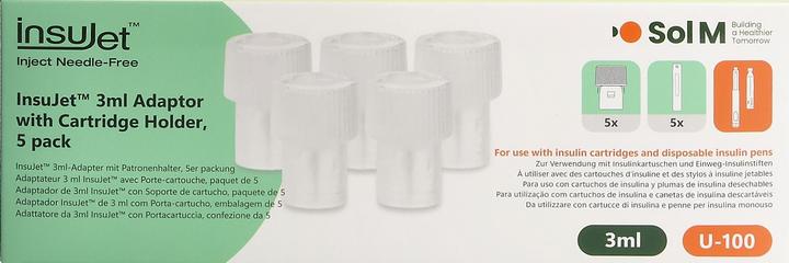 Actual product image Sol-m SOL M InsuJet Adapter 3ml 5 (Insulin injections)