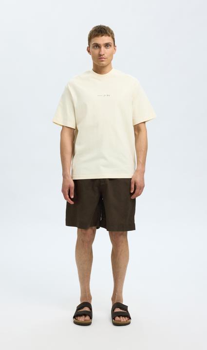 Image du produit Selected Homme Loose Fit Shorts aus Leinengemisch (M)