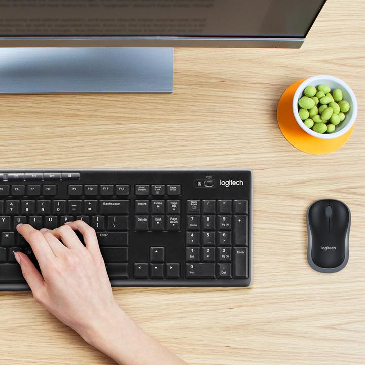 Produktbild Logitech MK270 (Eng. Int., Kabellos)