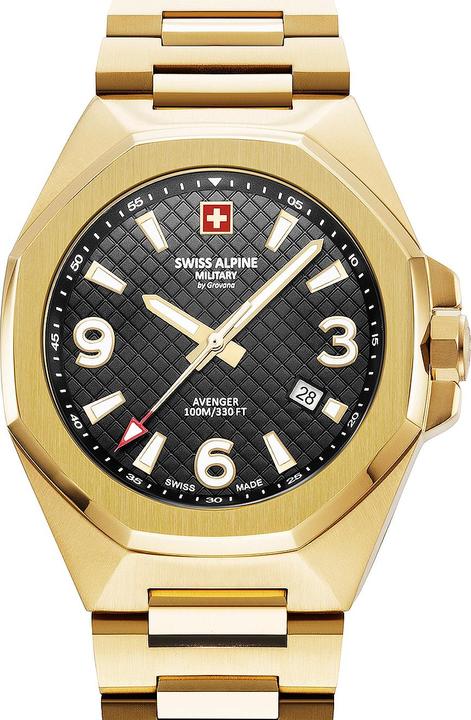 Immagine prodotto Swiss Alpine Military 7005.1117 Orologio Avenger da uomo 42mm 10ATM (Orologio da polso analogico, 42 mm)