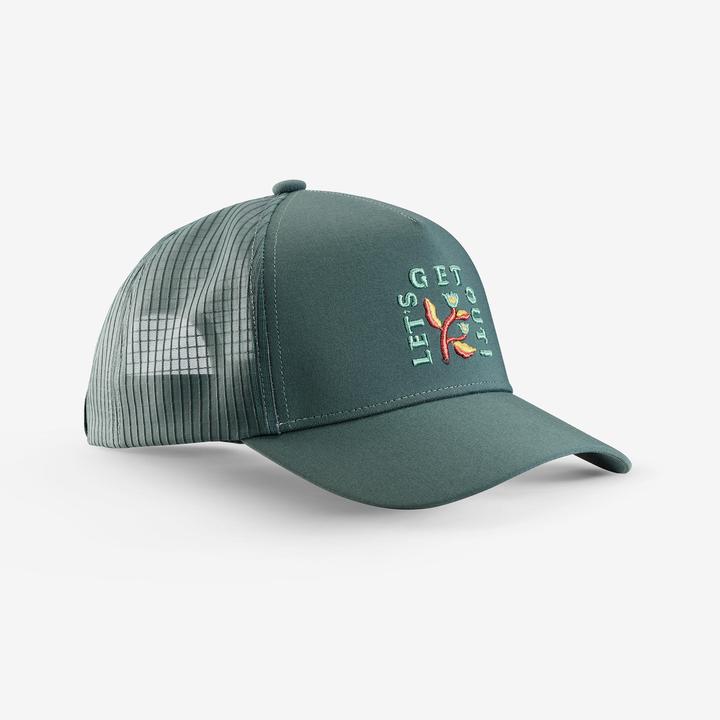 Image du produit Forclaz Casquette travel 500 trucker verte foncé