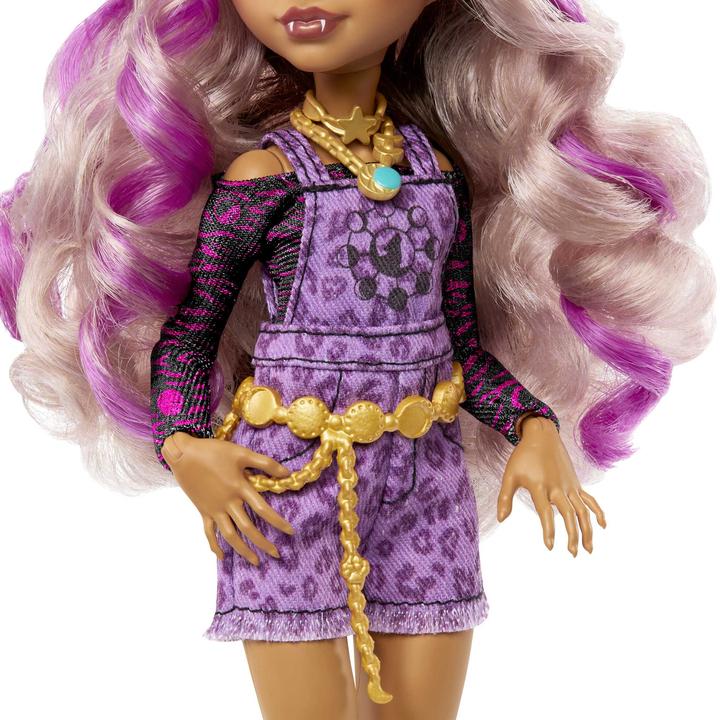 Image du produit Monster High Clawdeen Wolf Doll With Pet And Accessories (Poupée loup Clawdeen avec animaux et accessoires)