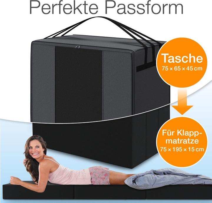 Immagine prodotto Aktivshop Transporttasche für Klappmatratze (75 x 65 x 45 cm)