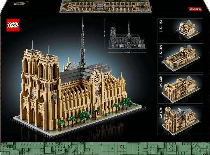 Actual product image LEGO Notre-Dame de Paris (21061, LEGO Architecture)