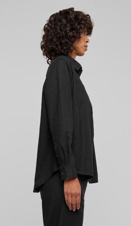 Produktbild Urban Classics Ladies Linen Mixed Oversized Shirt - 165597 (S)