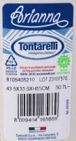 Immagine prodotto Tontarelli Cesta Portabiancheria Arianna 50L - Angora (50 l)