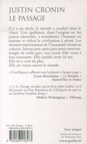Image du produit Le passage (Français, Cronin Justin, 2013)