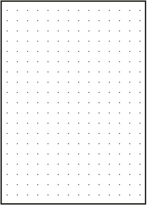 Produktbild Oxford Collegeblock Scribzee (A4+, Gepunktet, Weicher Einband)