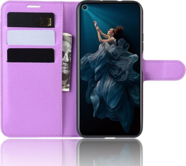 Produktbild MU Classic Litchi Leder Bookcover Series (Honor 20 Pro)