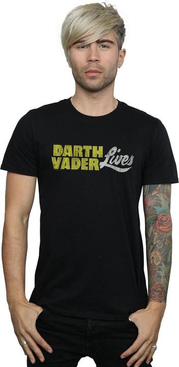 Produktbild Star Wars Darth Vader Lives Logo TShirt (4XL)