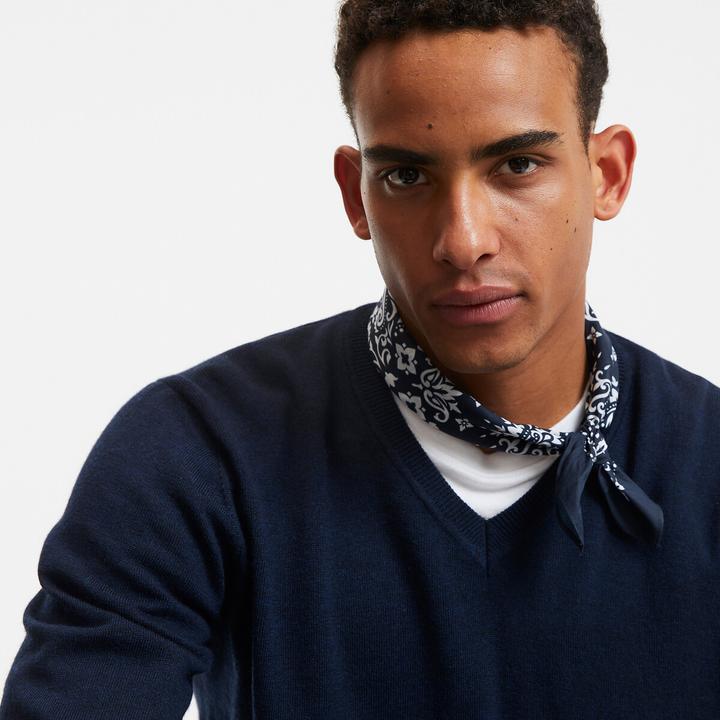 Produktbild La Redoute Collections Pullover mit V-Ausschnitt (XL)
