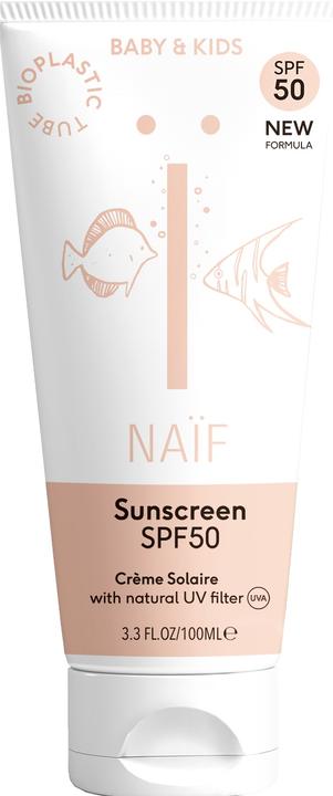Produktbild Naïf Sonnencreme (Sonnencreme, SPF 50, 100 ml, 133 g)