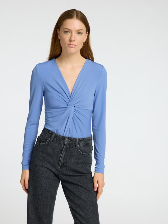 Actual product image Selected Femme Knoten-Effekt Langärmeliger Body (XS)