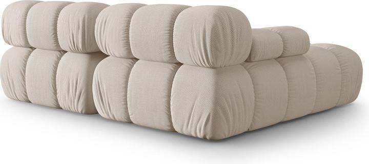 Actual product image Micadoni Modular Left Corner Sofa, "Bellis", 3 Seats, 188x155x70Made in Europe (Corner sofa)