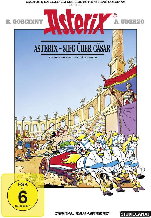 Actual product image Asterix Victory over Caesar Digital Remastered (DVD, 2015, German, French)