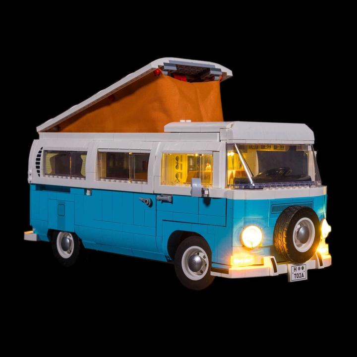 Produktbild Light my bricks LED Licht Set für LEGO Volkswagen T2 Campingbus