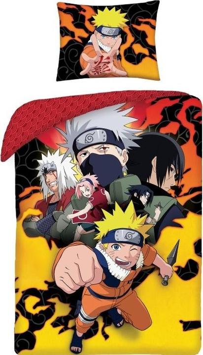 Image du produit MCU Naruto Sasuke linge de lit - coton doux - 140 x 200 cm