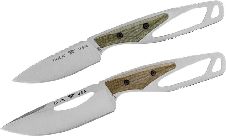 Immagine prodotto Buck Paklite Combo Kit Pro OD Green Micarta (631 e 635) (10 cm)