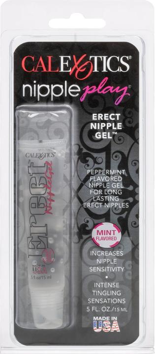Actual product image CalExotics nipple play® Erect Nipple Gel™ Mint - Packaged (15 ml)
