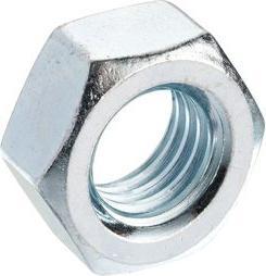 Actual product image Rs Pro Bright Zinc Plated Steel Hex Nut, DIN 934 (M16)