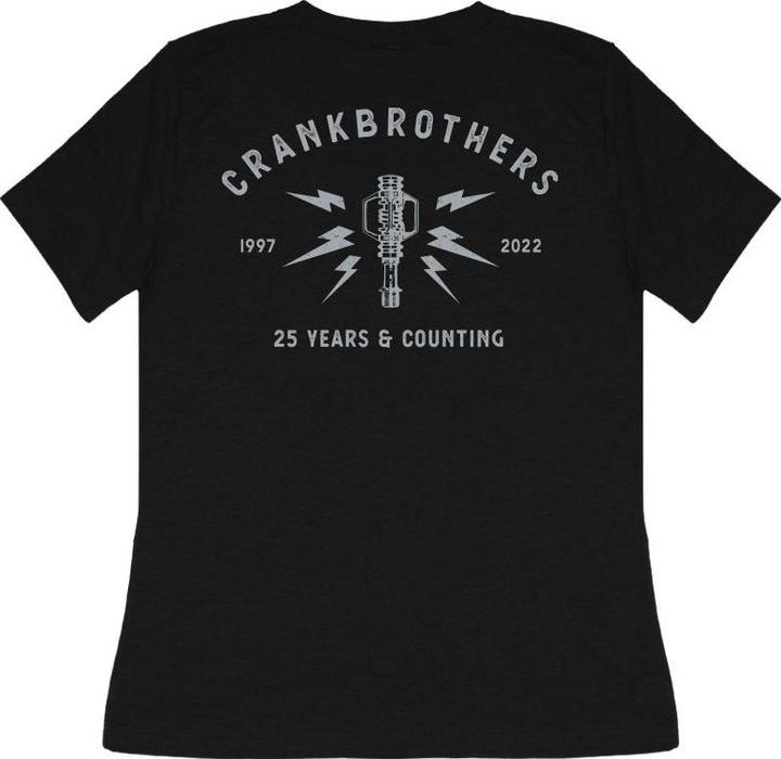 Produktbild Crankbrothers 25th Anniversary Edition T-Shirt Women, black/light gray, M (M)