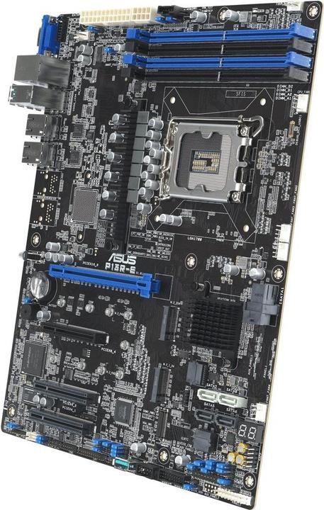Produktbild ASUS P13R-E LGA1700 C266 ATX Server MB 4xDDR5 8xSATA 2xM.2 (LGA 1700, Intel C266, ATX)