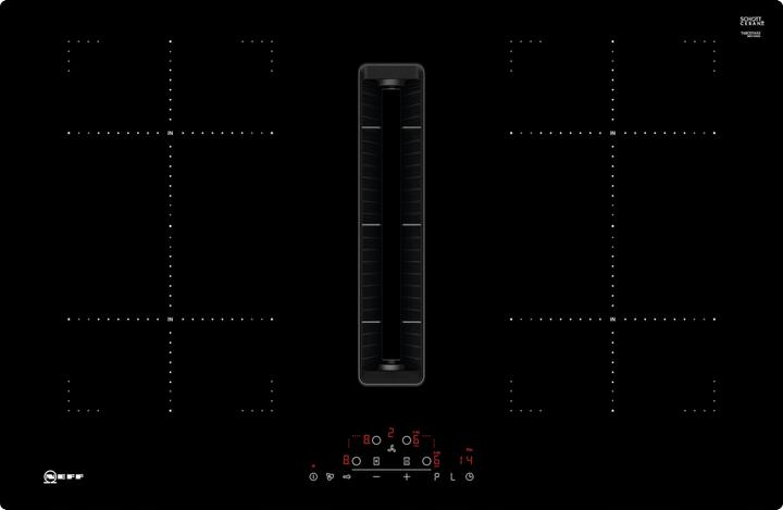 Actual product image Neff T48CD7AX2 + Z861SB2 Integrated Zone Induction Cooktop 4 Zone(s)