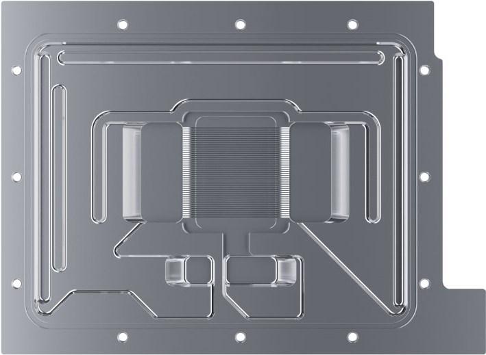 Produktbild Alphacool Eisblock Aurora Acryl RTX 4080 Strix mit Backplate
