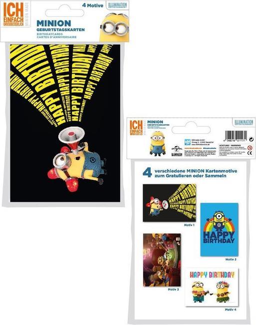 Immagine prodotto Worldwide Dynasty I - Semplicemente incorreggibile: Buon compleanno dei Minions (4 pz.)