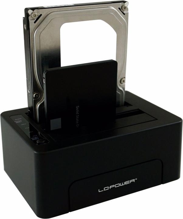 Produktbild LC-Power Dockingsstation LC-DOCK-C (USB-C, 2 Ports)