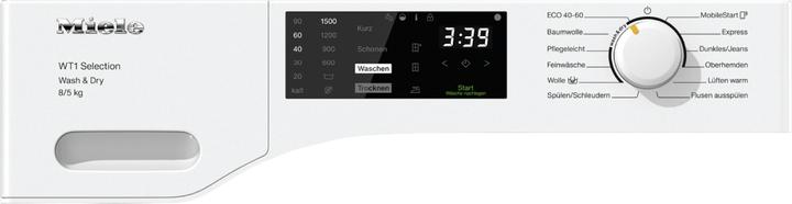 Actual product image Miele WTD163 WCS 8/5 kg