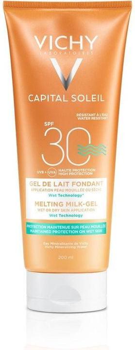 Image du produit Vichy Capital Soleil Lait à fondre (Crème solaire, SPF 30, 200 ml)