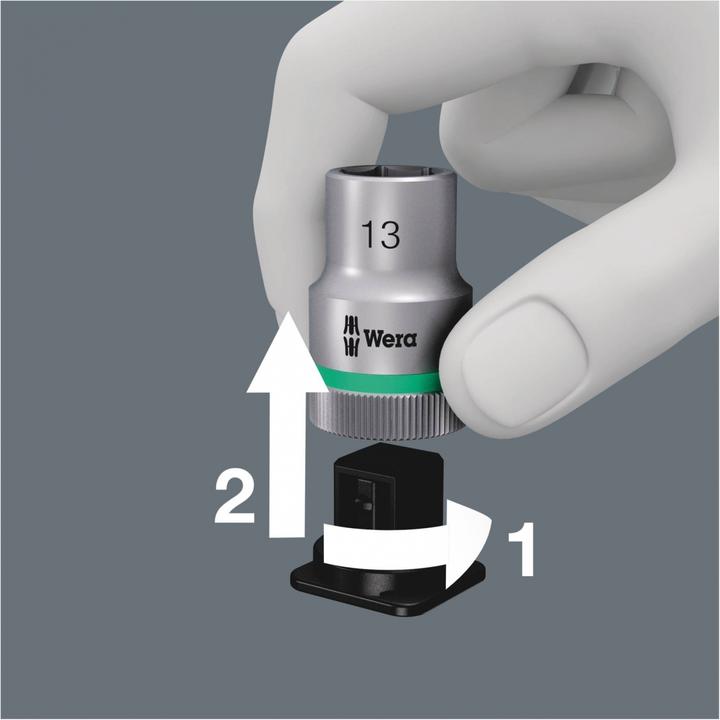 Actual product image Wera Belt B 1 Zyklop socket set (19 mm, 12 mm, 16 mm, 10 mm, 18 mm, 17 mm, 15 mm, 8 mm, 13 mm)