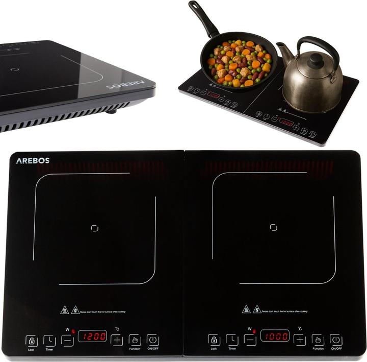 Actual product image Arebos Induktionskochfeld