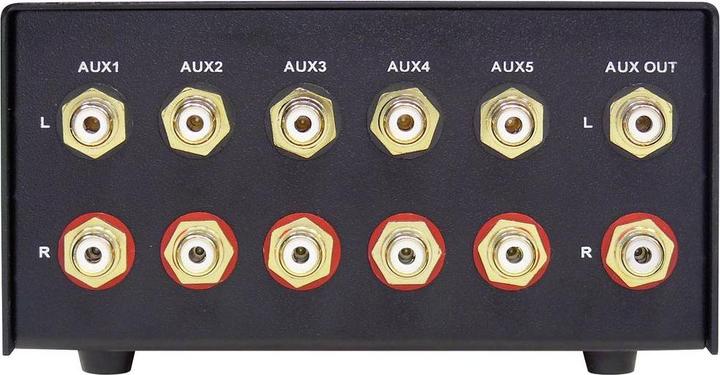 Image du produit Dynavox AUX-S Commutateur audio RCA Noir