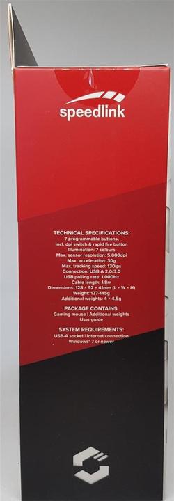 Immagine prodotto Speedlink Decus Respec (Cablato)