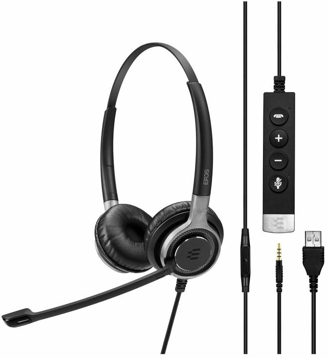 Produktbild EPOS SENNHEISER IMAPCT SC 665 USB Century Headset (Kabelgebunden, USB-A)