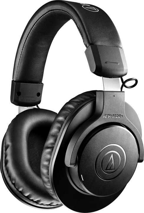 Audio-Technica ATH-M20xBT (pas de réduction du bruit, 60 h, Filaire)