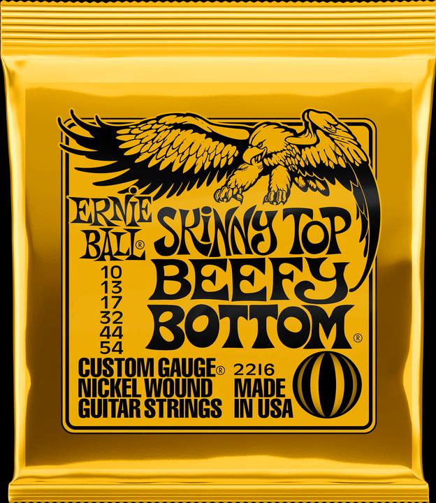 Immagine prodotto Ernie Ball Top Skinny Top Beefy Bottom (6 x, Chitarra elettrica, 0.05")