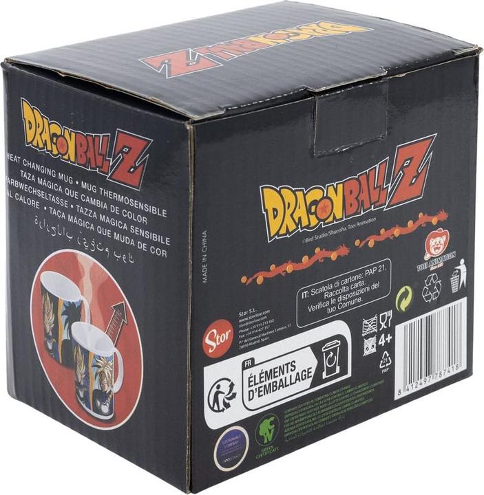 Productafbeelding Stor DRAGON BALL Z - Vegeta & Goku - Mug Thermoréactif - 325ml (325 ml, 1 x)