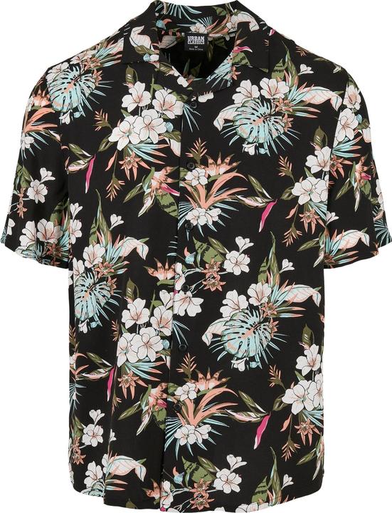 Urban Classics Viscose AOP Resort Shirt