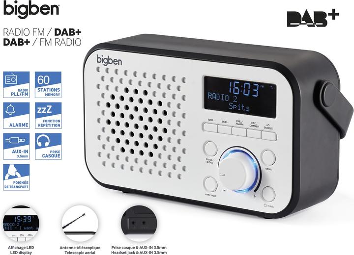Produktbild Bigben TR24 (DAB+, FM)