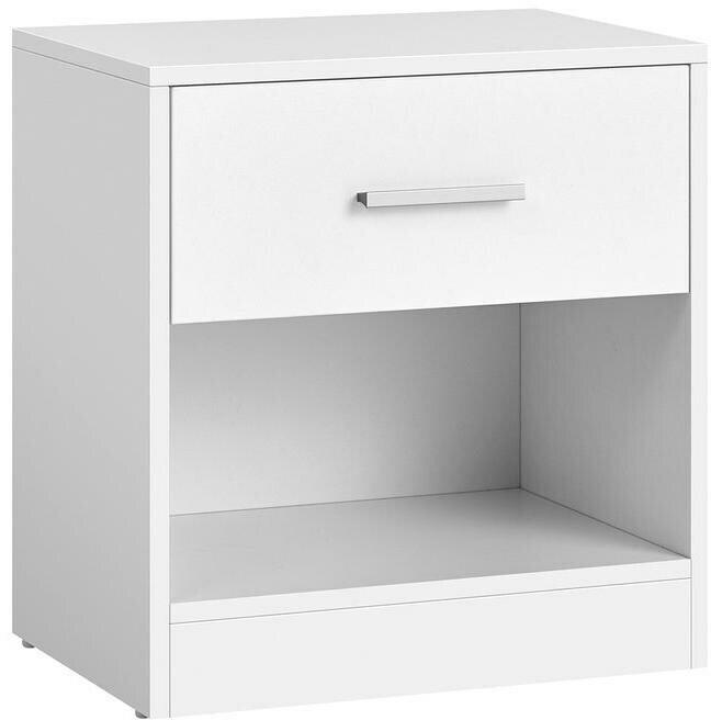 Vasagle Nachttisch weiss 39,0 x 28,0 x 41,0 cm