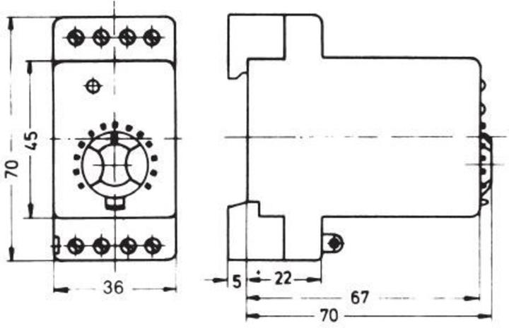 Produktbild Eberle Controls Einbauthermostat Hutschiene 0