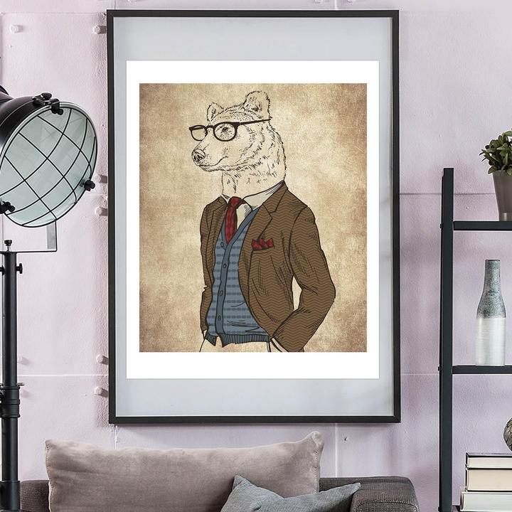 Produktbild Walplus Bär (30 x 40 cm)